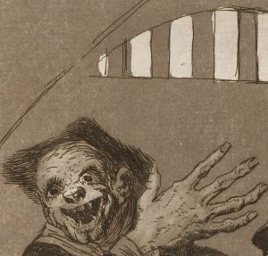 a hobgoblin with big hands and teeth